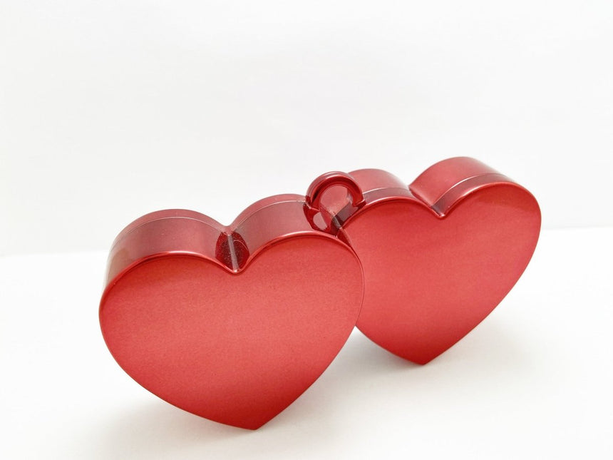 Ballon Gewicht Hartjes Rood 140gr van WeFiesta koop je bij Partywinkel