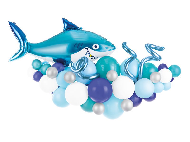 Ballon Slinger Haai 15 delig van Partydeco koop je bij Partywinkel