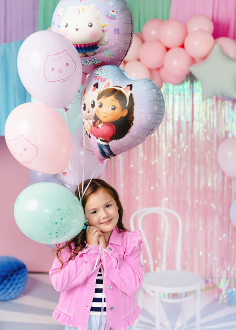 Ballonnen 27cm Gabby’s Dollhouse van Partydeco koop je bij Partywinkel