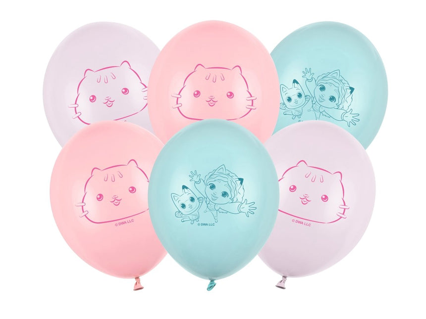 Ballonnen 27cm Gabby’s Dollhouse van Partydeco koop je bij Partywinkel
