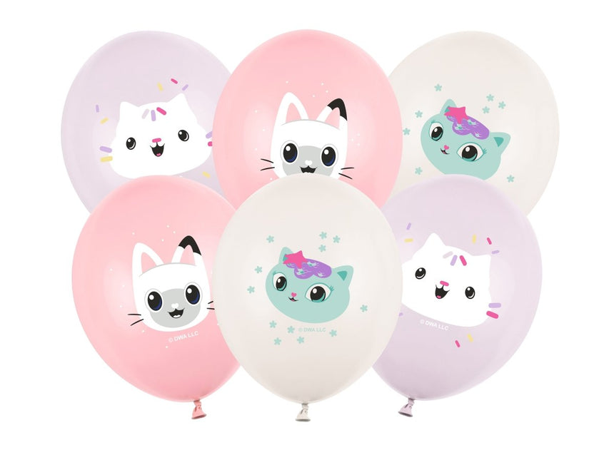 Ballonnen 30 cm, Gabby’s Dollhouse van Partydeco koop je bij Partywinkel