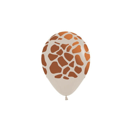 Ballonnen Animal Print Metallic Ink 12cm 50st van Sempertex koop je bij Partywinkel
