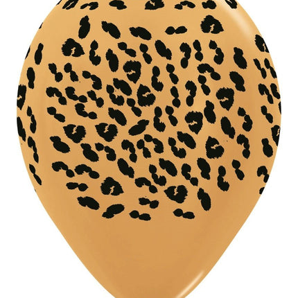 Ballonnen Animal Print Metallic Ink 30cm 25st van Sempertex koop je bij Partywinkel
