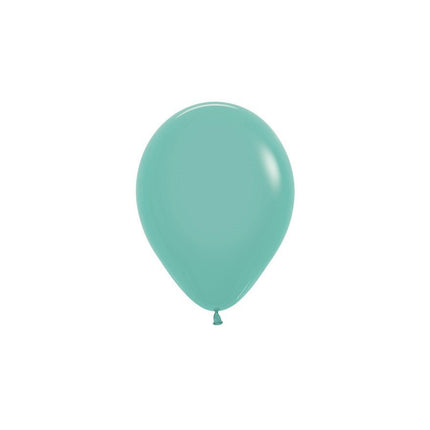 Ballonnen Aquamarina 12cm 50st van Sempertex koop je bij Partywinkel