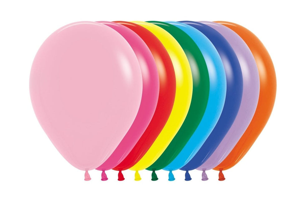 Ballonnen Fashion Mix 25cm 100st van Sempertex koop je bij Partywinkel