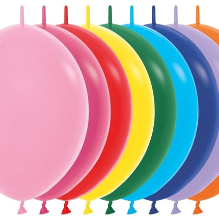 Ballonnen Fashion Mix 30cm 50st van Sempertex koop je bij Partywinkel