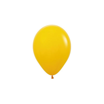 Ballonnen Honey Yellow 12cm 50st van Sempertex koop je bij Partywinkel