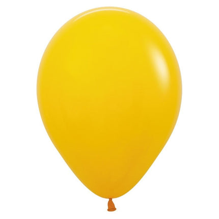 Ballonnen Honey Yellow 23cm 50st van Sempertex koop je bij Partywinkel