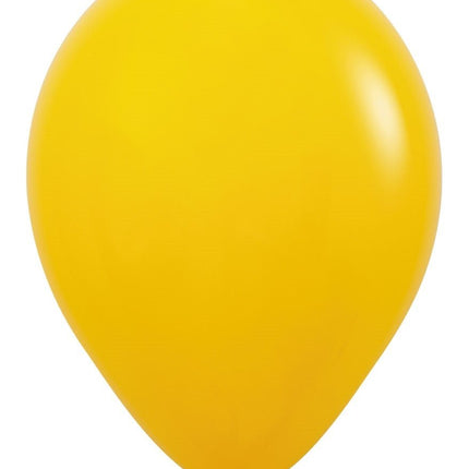 Ballonnen Honey Yellow 30cm 50st van Sempertex koop je bij Partywinkel