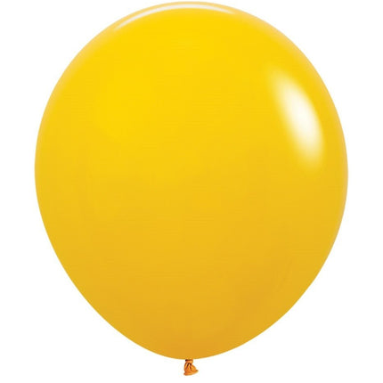 Ballonnen Honey Yellow 45cm 25st van Sempertex koop je bij Partywinkel