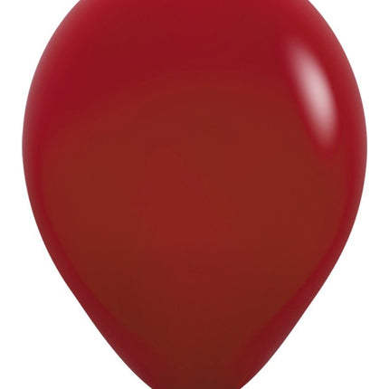 Ballonnen Imperial Red 30cm 50st van Sempertex koop je bij Partywinkel