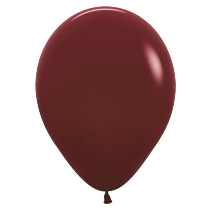 Ballonnen Merlot 23cm 50st van Sempertex koop je bij Partywinkel