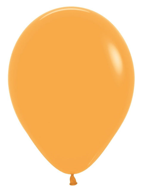 Ballonnen Mustard 30cm 12st van Sempertex koop je bij Partywinkel
