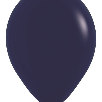 Ballonnen Navy Blue 30cm 12st van Sempertex koop je bij Partywinkel