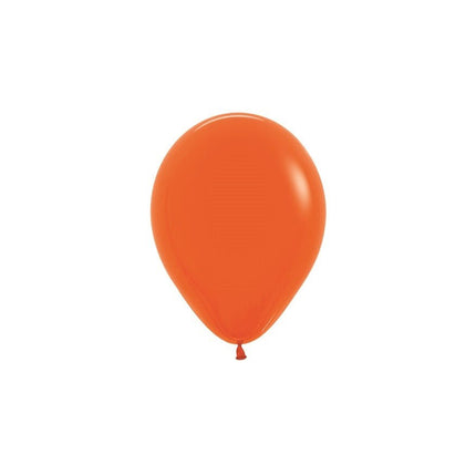 Ballonnen Orange 12cm 50st van Sempertex koop je bij Partywinkel