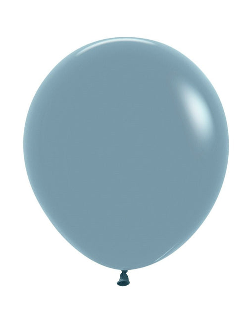 Ballonnen Pastel Dusk Blue 45cm 25st van Sempertex koop je bij Partywinkel