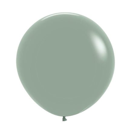 Ballonnen Pastel Dusk Laurel Green 61cm 10st van Sempertex koop je bij Partywinkel