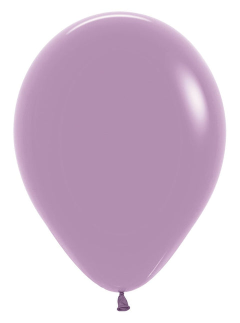Ballonnen Pastel Dusk Lavender 30cm 50st van Sempertex koop je bij Partywinkel
