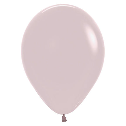 Ballonnen Pastel Dusk Rose 23cm 50st van Sempertex koop je bij Partywinkel