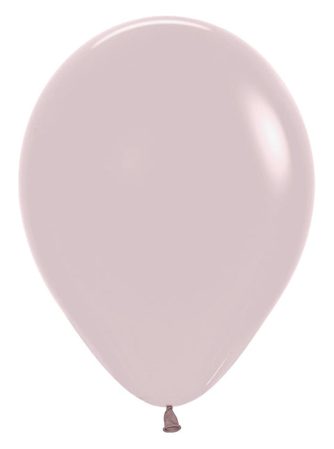 Ballonnen Pastel Dusk Rose 30cm 50st van Sempertex koop je bij Partywinkel