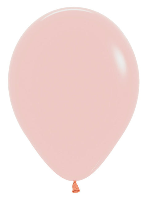 Ballonnen Pastel Matte Melon 30cm 12st van Sempertex koop je bij Partywinkel
