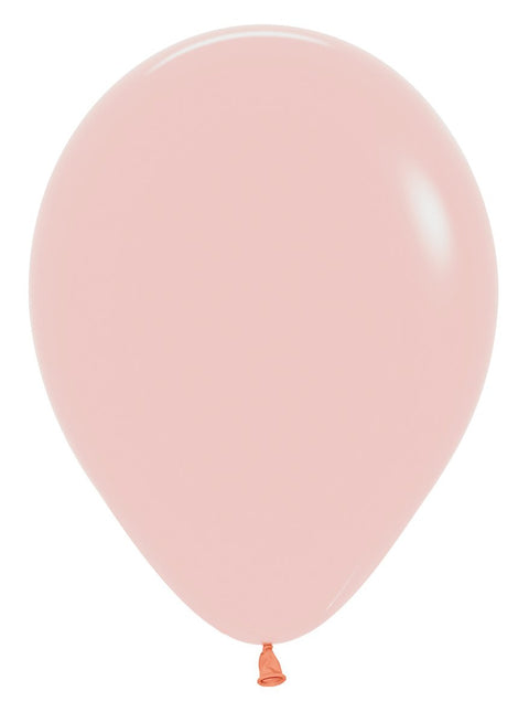Ballonnen Pastel Matte Melon 30cm 50st van Sempertex koop je bij Partywinkel