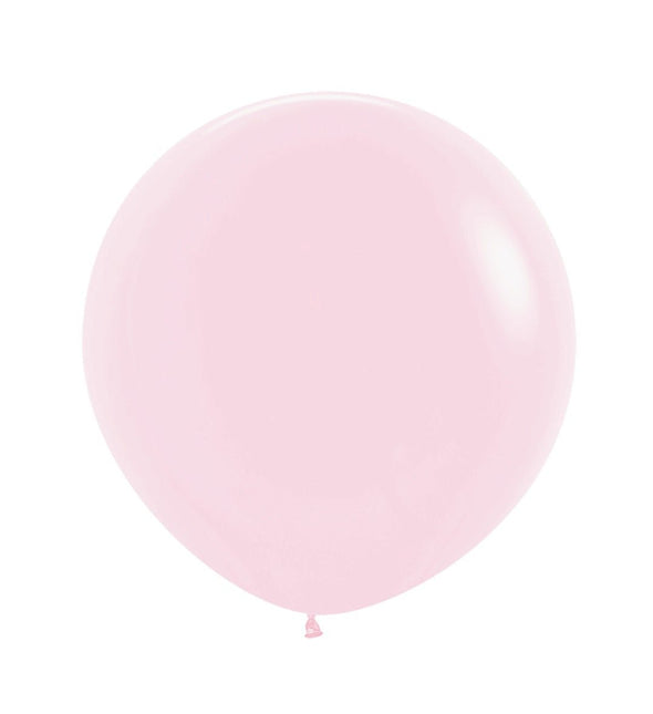 Ballonnen Pastel Matte Pink 61cm 10st van Sempertex koop je bij Partywinkel