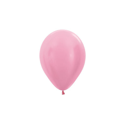 Ballonnen Pearl Pink 12cm 50st van Sempertex koop je bij Partywinkel