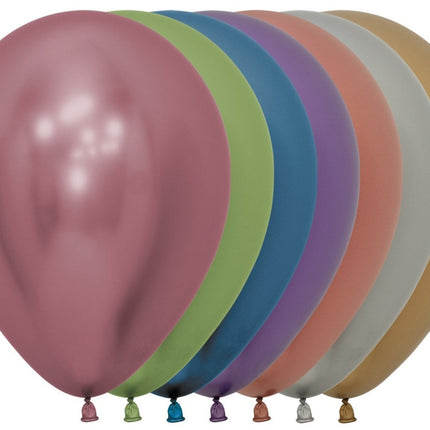 Ballonnen Reflex Mix 30cm 50st van Sempertex koop je bij Partywinkel