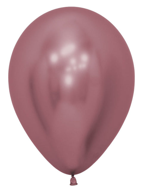Ballonnen Reflex Pink 30cm 50st van Sempertex koop je bij Partywinkel