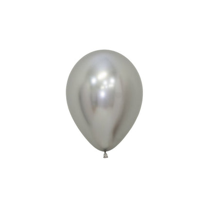Ballonnen Reflex Silver 12cm 50st van Sempertex koop je bij Partywinkel