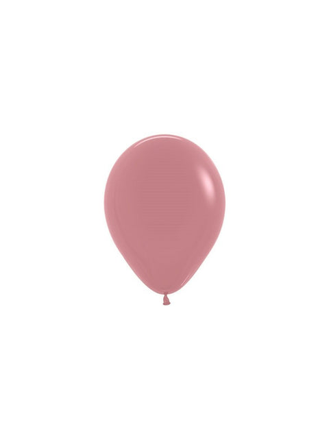 Ballonnen Rosewood 12cm 50st van Sempertex koop je bij Partywinkel