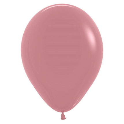 Ballonnen Rosewood 23cm 50st van Sempertex koop je bij Partywinkel