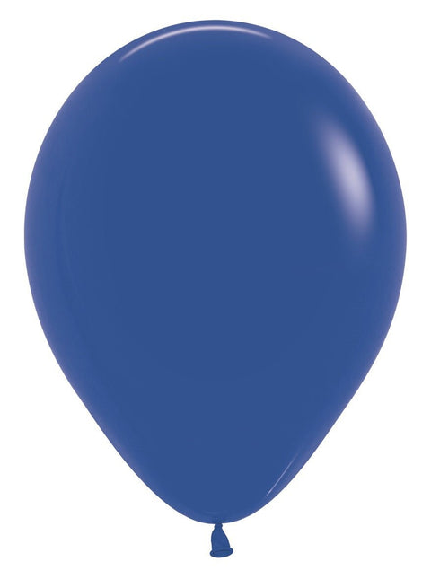 Ballonnen Royal Blue 30cm 12st van Sempertex koop je bij Partywinkel