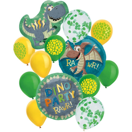 Ballonnen Set Dino leeg van Folat koop je bij Partywinkel