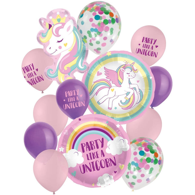 Ballonnen Set Eenhoorn van Folat koop je bij Partywinkel