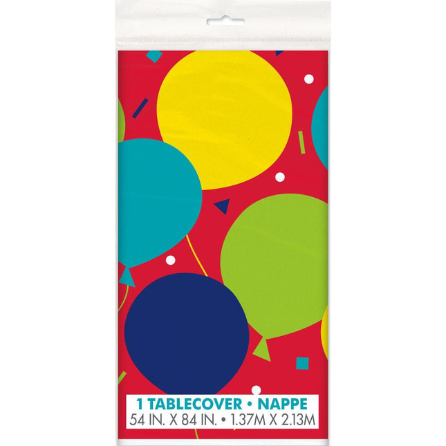 Ballonnen Tafelkleed 2,13 van Unique koop je bij Partywinkel