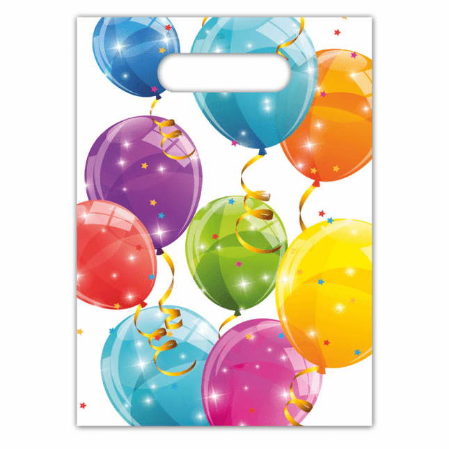 Ballonnen Uitdeelzakjes Party 6st van Procos koop je bij Partywinkel