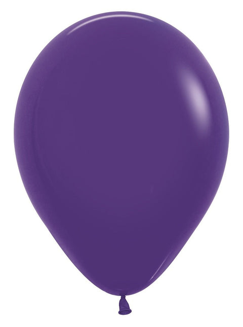 Ballonnen Violet 30cm 50st van Sempertex koop je bij Partywinkel