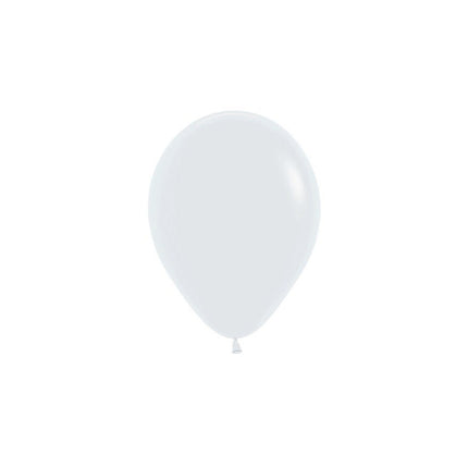 Ballonnen White 12cm 50st van Sempertex koop je bij Partywinkel