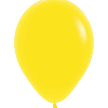 Ballonnen Yellow 25cm 100st van Sempertex koop je bij Partywinkel