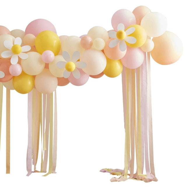 Ballonnenboog Pastel Bloemen van Ginger Ray koop je bij Partywinkel