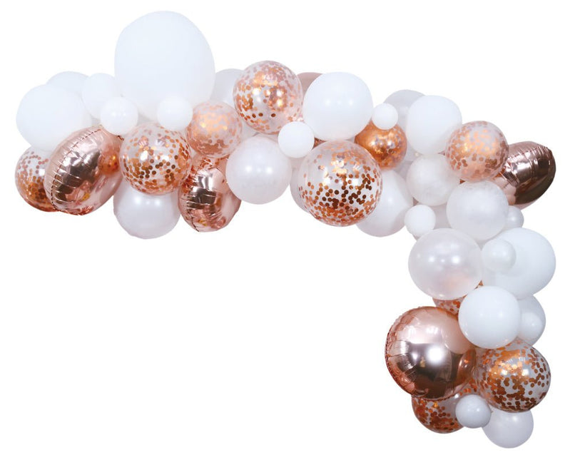 Ballonnenboog Zelf Maken Set Rose Goud 4m van WeFiesta koop je bij Partywinkel