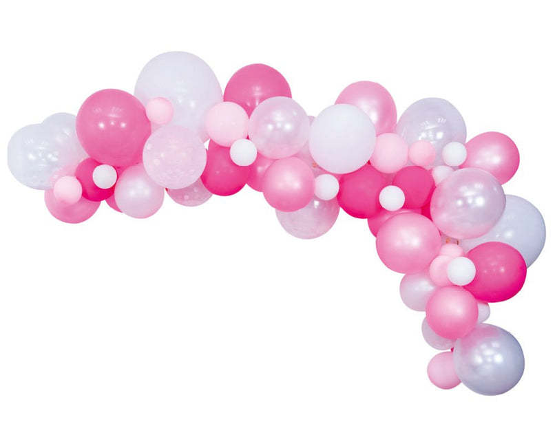 Ballonnenboog Zelf Maken Set Roze 4m van WeFiesta koop je bij Partywinkel