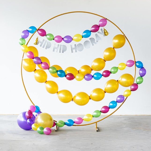 Ballonnenslinger Gekleurd 2m van Folat koop je bij Partywinkel