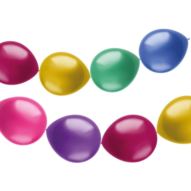 Ballonnenslinger Gekleurd 2m van Folat koop je bij Partywinkel
