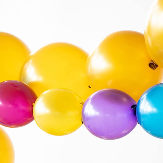 Ballonnenslinger Gekleurd 2m van Folat koop je bij Partywinkel