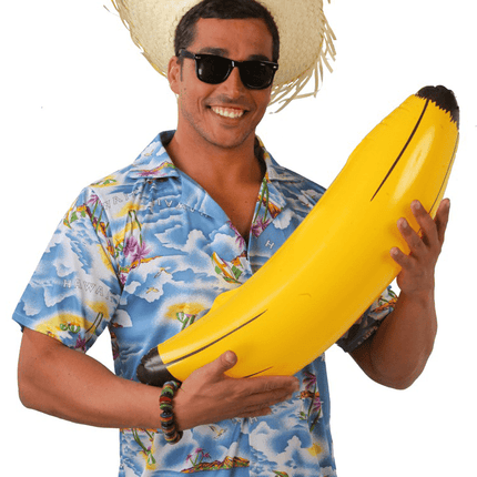 Banaan Opblaasbaar 70cm van Fiestas Guirca koop je bij Partywinkel