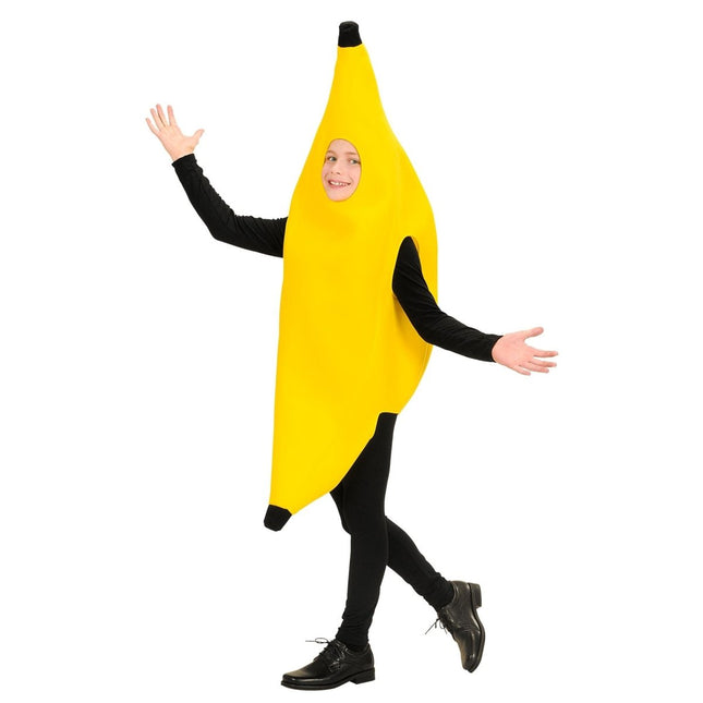 Bananen Kostuum Geel Kind van Widmann koop je bij Partywinkel
