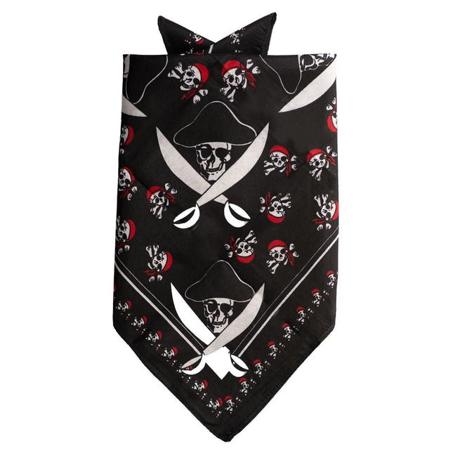 Bandana Piraat 55cm van Partychimp koop je bij Partywinkel